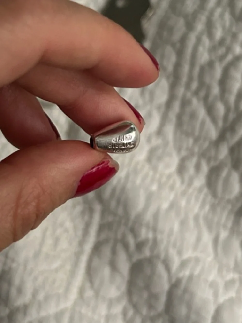Janna Thomas Sterling Silver Key Chain